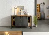 MASSIVMOEBEL24 Sideboard Mango / Altholz 150x45x90 natur / Produktbild-Vorschau 4