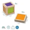 Mamabrum - Jeu sensoriel Montessori en bois : 4 cubes et 12 Voir les images du produit 9