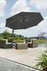 Schneider Sonnenschirm RHODOS rondo 350/8 anthrazit, ohne Produktbild-Vorschau 2
