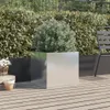 vidaXL Pflanzkübel Silbern 49x47x46 cm Edelstahl Produktbild-Vorschau 3