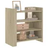 vidaXL Príborník Sonoma dub 73,5x35x75 cm Materiál na báze Náhľad obrázku produktu 1