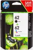 Original Multipack hp 62 (N9J71AE) für hp schwarz/farbig Produktbild-Vorschau 62