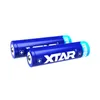 Two blue batteries with white lettering and accents on a white background. Produktbild-Vorschau