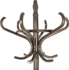 A close-up shot of a dark brown coat rack. Anteprima dell’immagine prodotto