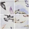 Bild auf Leinwand - Leinwandbild - Vögel Aquarell Wildheit Produktbild-Vorschau 8