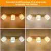 ZMH Plafondlamp met 3 lampen, zwart - Vintage plafondspot, Productafbeelding-voorbeeld 8