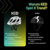 KED Spiri II Trend Allround Fahrradhelm Mit LED Licht Und Produktbild-Vorschau 3