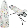 KADAX Dehnbarer Bügelbrettbezug 127 x 46 cm, helle Blumen Produktbild-Vorschau 1