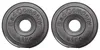 1 Kg (2x0,5) Hantelscheiben Hanteln 30/31mm Kunst. Produktbild-Vorschau 1