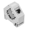 kwmobile Keystone Modul und Hutschienenadapter Set - passt Produktbild-Vorschau 2