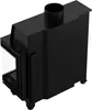 Rechter Stahl-Luftkamin KRATKI SIMPLE 6 kW 150 Produktbild-Vorschau 7