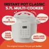Instant Pot 921329, 5,7 l, 1000 W, Weiß, Edelstahl, 6 Produktbild-Vorschau 9