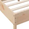 vidaXL Postel z masivu bez matrace 90x190 cm borovice Náhled obrázku produktu 7