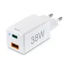 Hama Ladeadapter Schnellladegerät, 1x USB-C, 1x USB-A, Produktbild-Vorschau 1