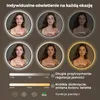 S'AFIELINA Lustro Łazienkowe LED 80 cm, Okrągłe, Czarna Podgląd zdjęcia produktu 5