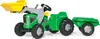 rolly toys Kiddy Futura grün Trettraktor + Kid Trailer + Produktbild-Vorschau 8