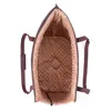 A top-down view of an open pet carrier bag. Produktbild-Vorschau
