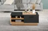 A modern living room scene with a sectional sofa and a coffee table. Voir les images du produit