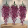 Hängende dekorative künstliche Weidenblumen, 3 Stück, rosa Produktbild-Vorschau 5