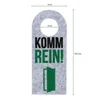 FunX Filz Türanhänger Türschild 3er Set "Bin im Meeting", Produktbild-Vorschau 3