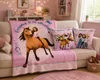 Spirit Wild und Frei Kuscheldecke, Decke mit Pferd, Produktbild-Vorschau 3