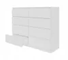 Kommode AVEN 120cm 8 Schubladen weiß, Wohnzimmerschränke, Produktbild-Vorschau 4