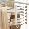 2er-Pack 6 in1 Platzsparender Mehrfach-Hosenbügel Produktbild-Vorschau 1