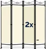 DEUBA® Set van 2 roomverdelers, 180x160cm, 4-delig, Productafbeelding-voorbeeld 11