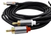 2m USB Typ C auf 2x RCA Cinch Stecker Audio Stereo Produktbild-Vorschau 9
