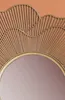 FineBuy Design Wandspiegel rund gold 77 cm groß - Flur Produktbild-Vorschau 4