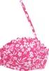 VIVANCE Bügel-Bandeau-Bikini-Top Leni neonpink-weiß Größe Produktbild-Vorschau 4