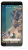 A smartphone with a screen protector applied, displaying the home screen. Produktbild-Vorschau