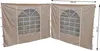 4 Seitenteile mit PVC Fenster 300x193cm für Pavillon Sahara Produktbild-Vorschau 2