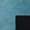Waschbarer Teppich Wohnzimmer Kurzflor Einfarbiger Moderner Produktbild-Vorschau 4