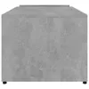 vidaXL Konferenční stolek Concrete Grey 90x45x35 cm Dřevěný Náhled obrázku produktu 5