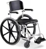 Dusch- und Toilettenrollstuhl McWet, 24"Zoll,feste Achse Produktbild-Vorschau 3