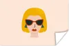 MuchoWow® Poster Frau - Sonnenbrille - Sommer 60x40 cm - Produktbild-Vorschau 1