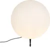 Smart Außenleuchte Weiß 56 cm inkl  Wifi A60 IP65 Nura Produktbild-Vorschau 8