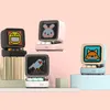 A collection of Divoom Ditoo Pro Bluetooth speakers with pixel art displays. Náhled obrázku produktu