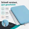 13 Zoll Laptop Tasche Notebooktasche Blau Notebook Produktbild-Vorschau 5