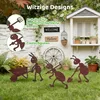 Ameisen Gartenstecker Set Ameisen Edelrost Gartendeko Produktbild-Vorschau 4