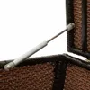 vidaXL Skrzynia ogrodowa z polirattanu 100x50x50 cm brązowa Podgląd zdjęcia produktu 11