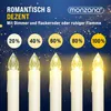 MONZANA® Christbaumkerzen LED Kabellos 30er Set Batterie Produktbild-Vorschau 7