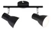 Deckenleuchte Spotleuchte Retro schwenkbar E14 25 W schwarz Produktbild-Vorschau 1