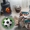 Fußball Ziffernblatt Wanduhr aus MDF für Fußballfans Produktbild-Vorschau 5