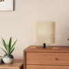 HOME DELUXE Kleine Tischlampe SUKO - Beige | Tischleuchte Produktbild-Vorschau 2