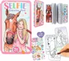 Depesche Miss Melody - Selfie Malbuch mit lustigen Pferde Produktbild-Vorschau 1