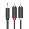 Ugreen Av102 10512 3,5 Mm Miniklinke (Stecker) / 2Rca Produktbild-Vorschau 2