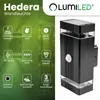 LUMILED lampada da parete per esterni con rilevatore di Anteprima dell’immagine prodotto 2