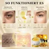 60 Stück Augen Pads, Gold Kollagen Gel Augenpads Für Produktbild-Vorschau 3
